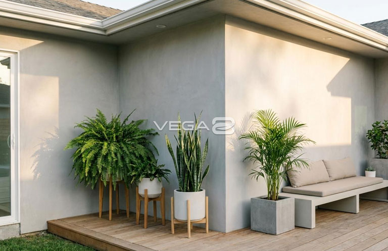 Taman Minimalis Estetik